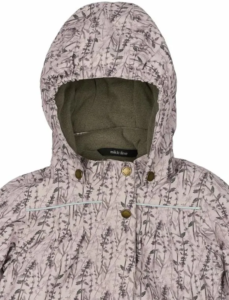 Barn mikk-line Jackor|Polyester Jacket - Aop Floral - Vinterjacka