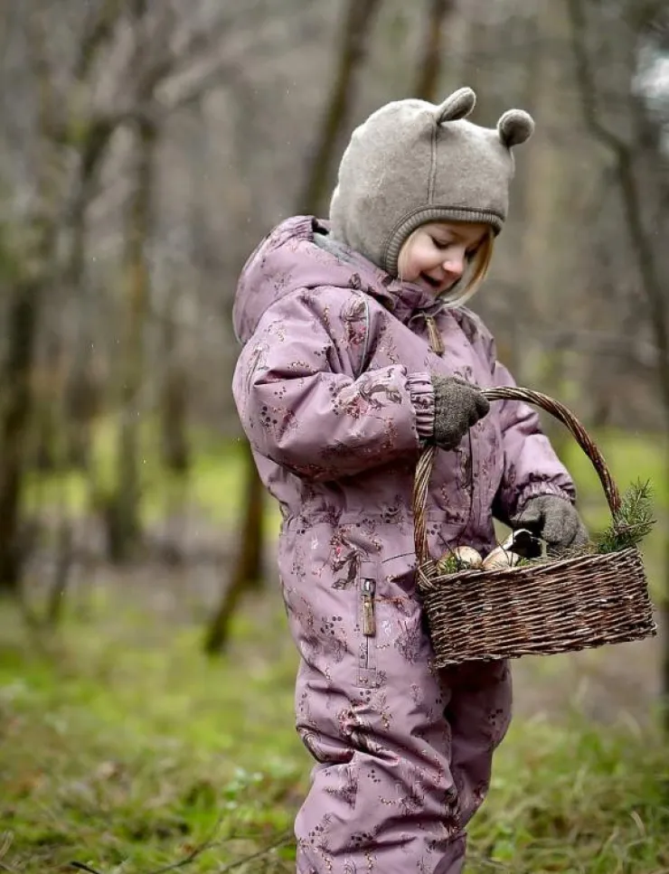 Barn mikk-line Overaller|Polyester Junior Suit - Aop Floral - Overaller