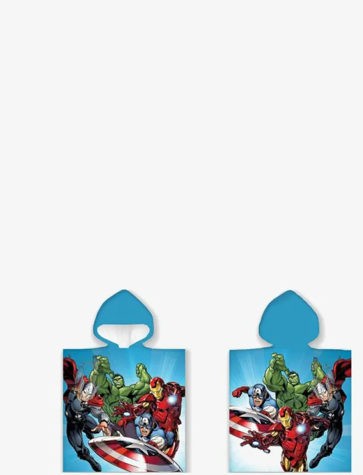 BrandMac Poncho Avengers 805 - 50x100 cm - Badponcho|Barn Bada|Bada