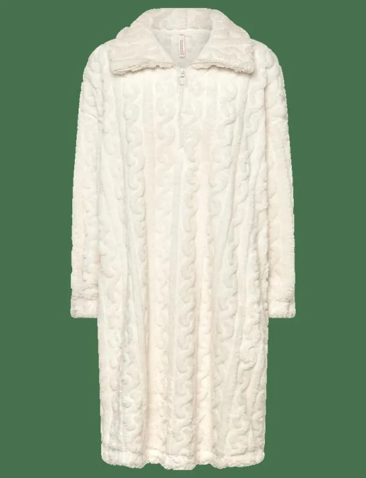 Hunkemöller Poncho Cable Fleece - Morgonrock|Kvinnor Morgonrockar|Morgonrockar