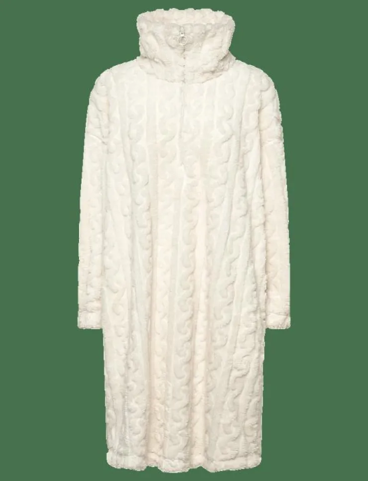 Hunkemöller Poncho Cable Fleece - Morgonrock|Kvinnor Morgonrockar|Morgonrockar