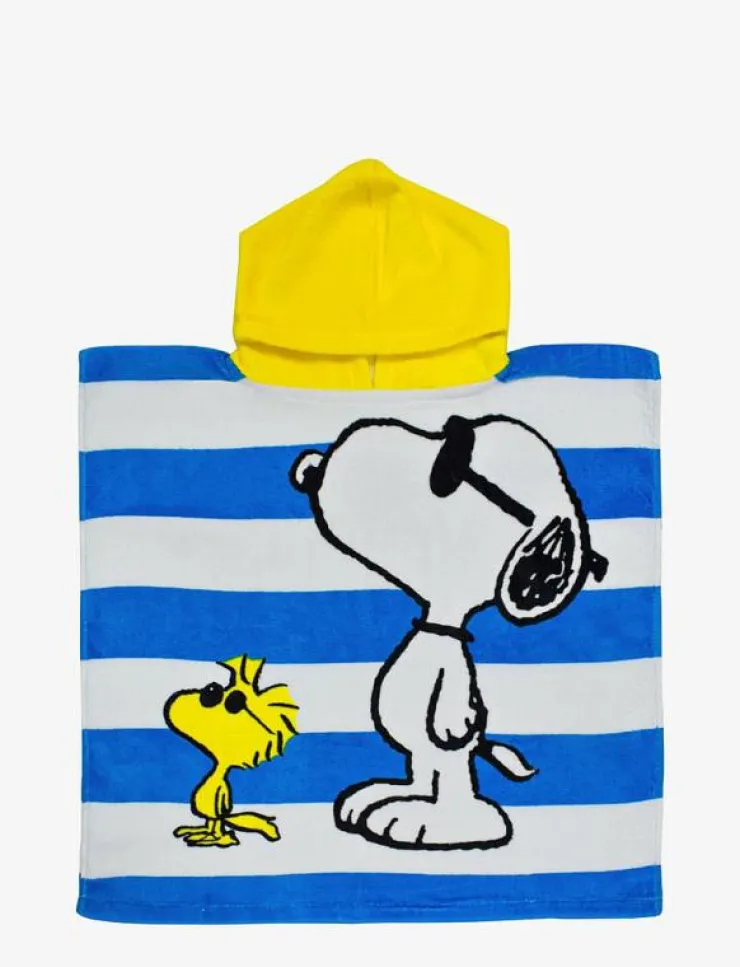 BrandMac Poncho Snoopy 50x100cm, 100% cotton - Handdukar|Barn Bada|Bada