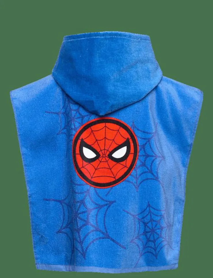 BrandMac Poncho Spiderman 1347 - 50x100 cm - Badponcho|Barn Bada|Bada