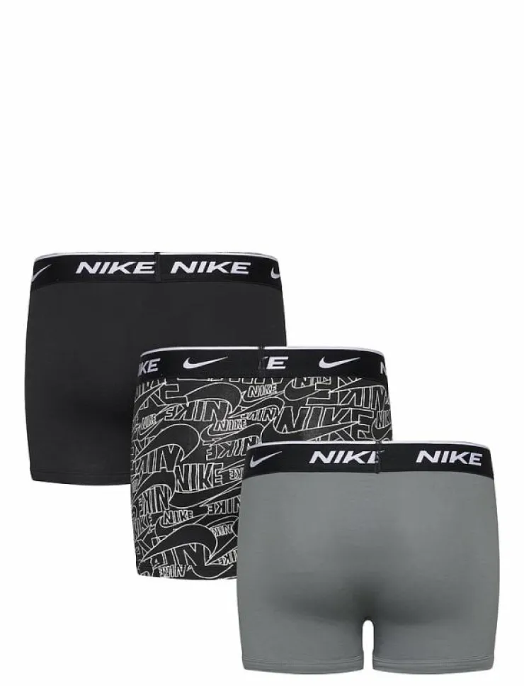 Nike PRINTED EVERYDAY COTTON 3PK BOXER BRIEF - Kalsonger|Barn Underkläder