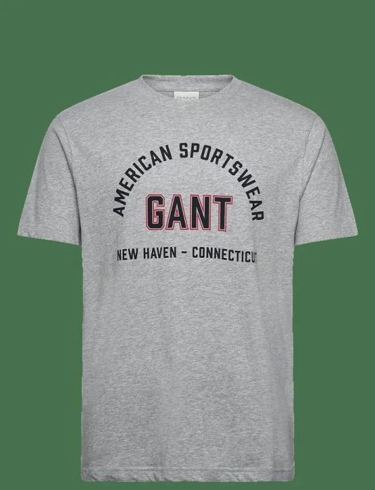 GANT PRINTED GRAPHIC SS T-SHIRT - Kortärmad t-shirt| T-Shirts