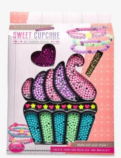 Suntoy PÄRLSET CUPCAKE 33,7 X 24,7 X 4,8 CM - Pärlor|Barn Rita & Pyssla