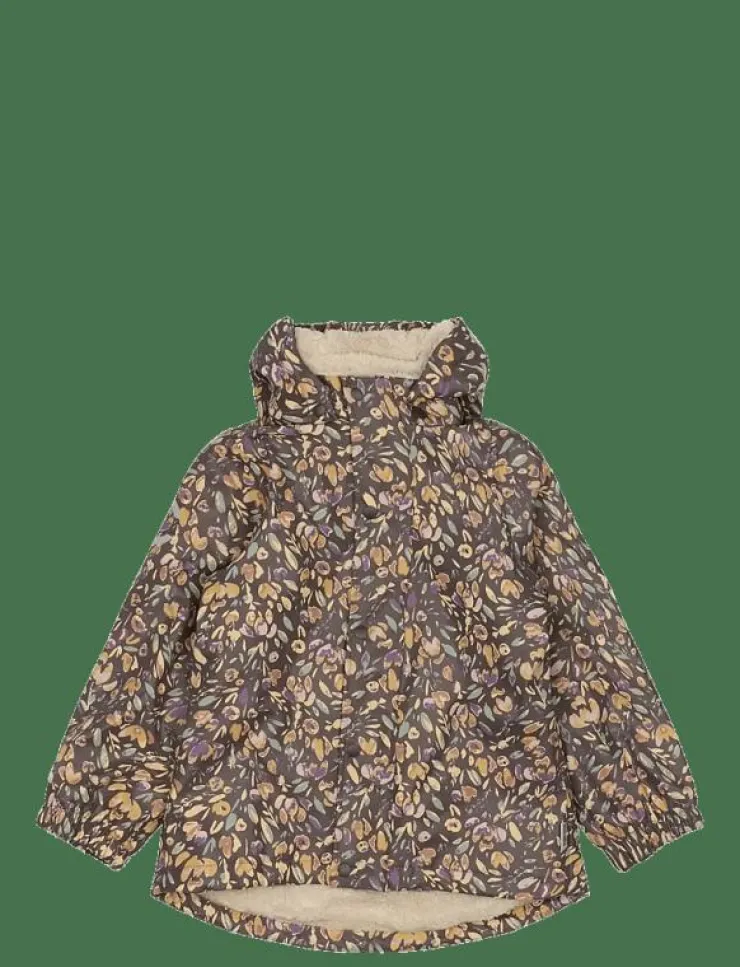 mikk-line PU AOP Rain Set Teddy Rec w. Susp10 - Regnställ|Barn Regnkläder