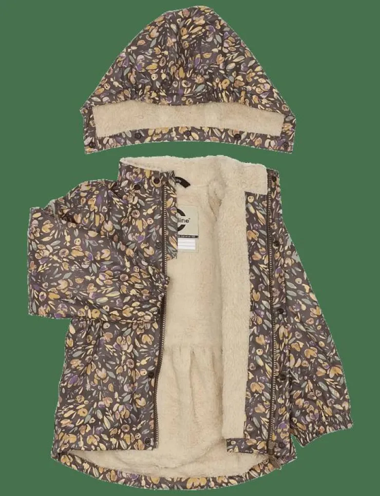 mikk-line PU AOP Rain Set Teddy Rec w. Susp10 - Regnställ|Barn Regnkläder