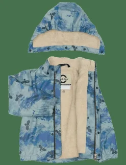 Barn mikk-line Regnkläder|PU AOP Rain Set Teddy Rec w. Susp104 - Regnställ