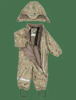 Barn mikk-line Overaller|PU Snow Suit 2 Zip Recycled - AOP - Overaller