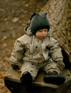 Barn mikk-line Overaller|PU Snow Suit 2 Zip Recycled - AOP - Overaller