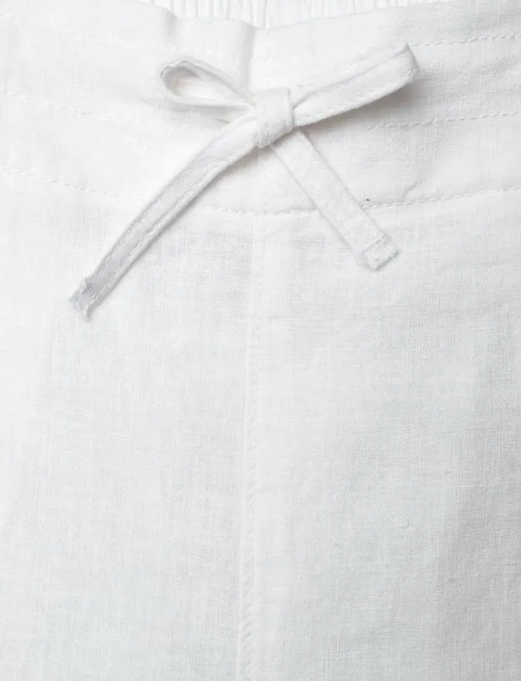 Barn GANT Nederdelar|PULL ON COTTON LINEN PANTS - Byxa