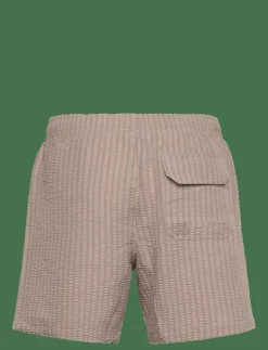 Abercrombie & Fitch Badkläder|Pull-On Wide Seersucker Swim Trunk - Badbyxor