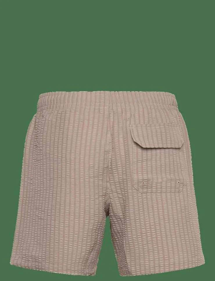 Abercrombie & Fitch Badkläder|Pull-On Wide Seersucker Swim Trunk - Badbyxor
