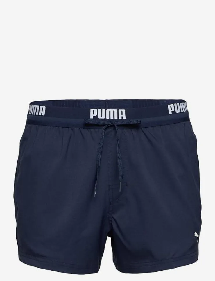 Puma Swim Badshorts|Badkläder|MEN LOGO SHORT SHORTS 1P - Badbyxor