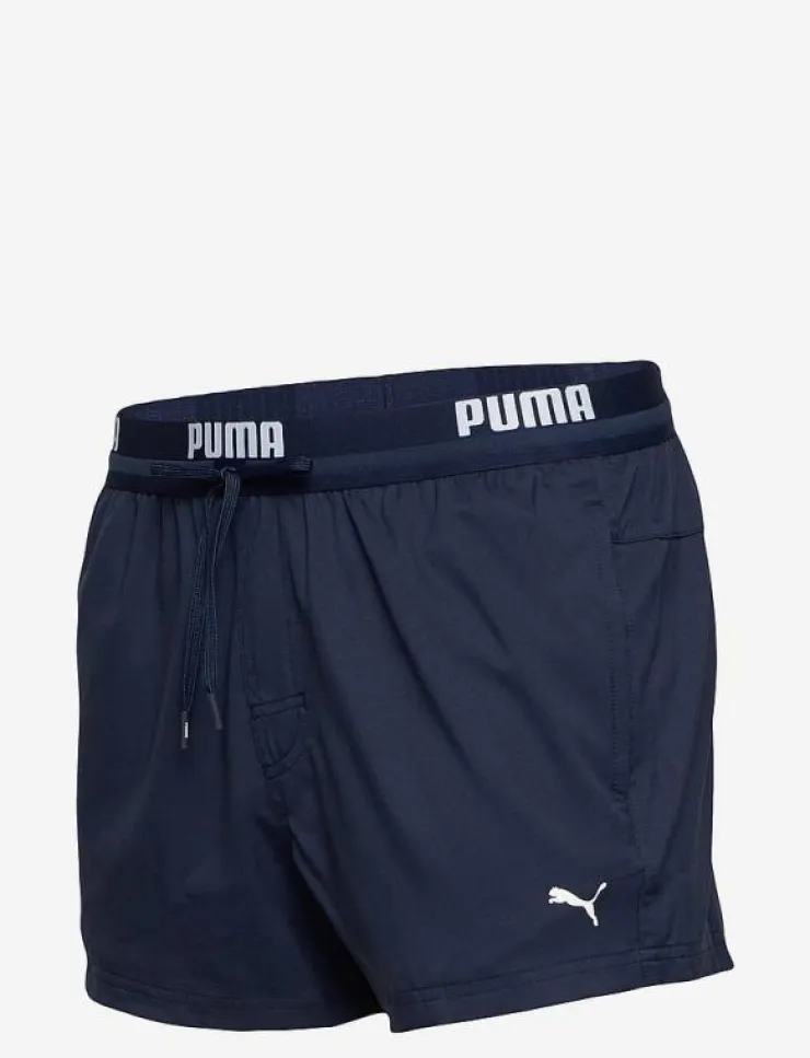 Puma Swim Badshorts|Badkläder|MEN LOGO SHORT SHORTS 1P - Badbyxor