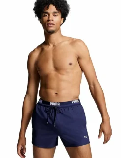 Puma Swim Badshorts|Badkläder|MEN LOGO SHORT SHORTS 1P - Badbyxor