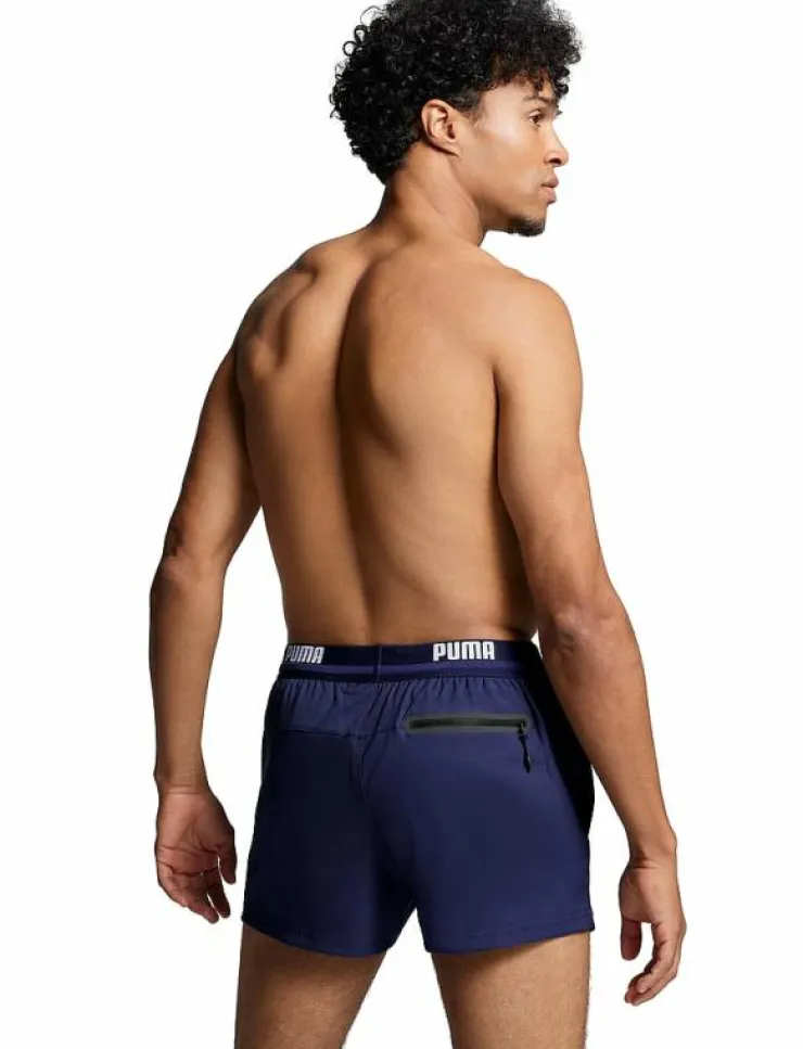 Puma Swim Badshorts|Badkläder|MEN LOGO SHORT SHORTS 1P - Badbyxor