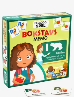 Barbo Toys Pussel Pedagog - Bokstavs Memo (SE) - Memo|Barn Leksaker|Leksaker