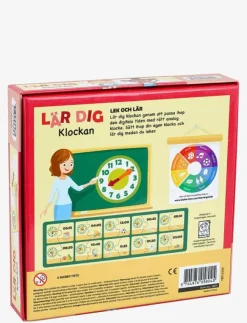 Barn Barbo Toys Pussel & Spel|Pussel Pedagog - Lära sig klockan (SE) - Pedagogiskt pussel