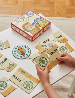 Barn Barbo Toys Pussel & Spel|Pussel Pedagog - Lära sig klockan (SE) - Pedagogiskt pussel