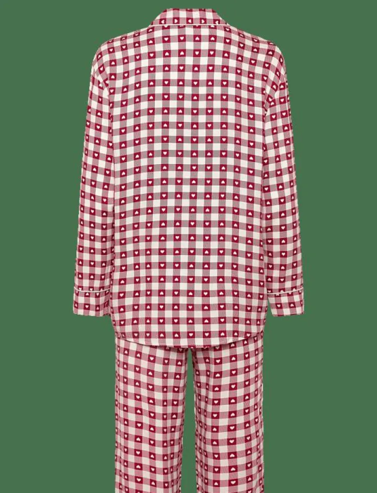 Hunkemöller Pyjamaset Twill - Pyjamas|Kvinnor Pyjamas & Loungewear