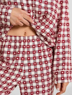 Hunkemöller Pyjamaset Twill - Pyjamas|Kvinnor Pyjamas & Loungewear