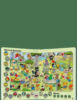 Kärnan PYSSELBOK BAMSE LETA OCH HITTA - Saga|Barn Barnböcker