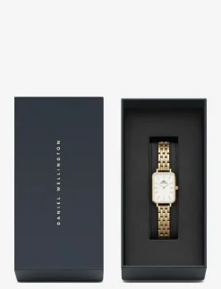 Kvinnor Daniel Wellington Klockor|Quadro 20x26 5-Link G White - Analog klocka