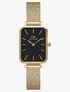 Kvinnor Daniel Wellington Klockor|Quadro 20X26 Pressed Ever G Black - Analog klocka