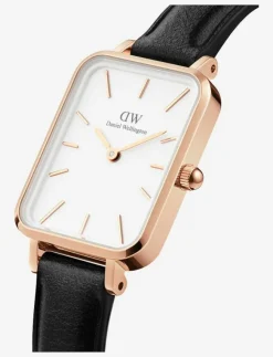 Kvinnor Daniel Wellington Klockor|Quadro 20X26 Pressed Sheffield RG White - Analog klocka