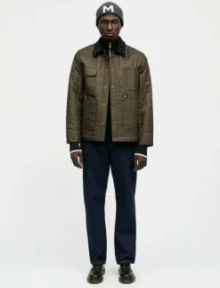 Mads Nørgaard Quilt Chore Jacket - Quiltade jackor| Overshirts
