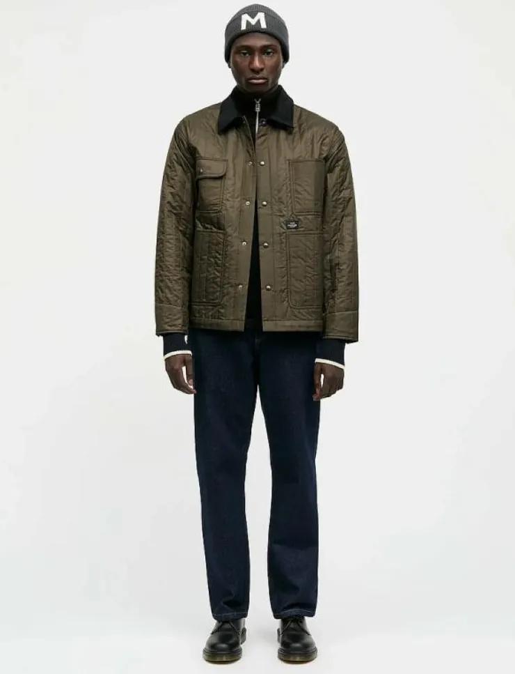 Mads Nørgaard Quilt Chore Jacket - Quiltade jackor| Overshirts