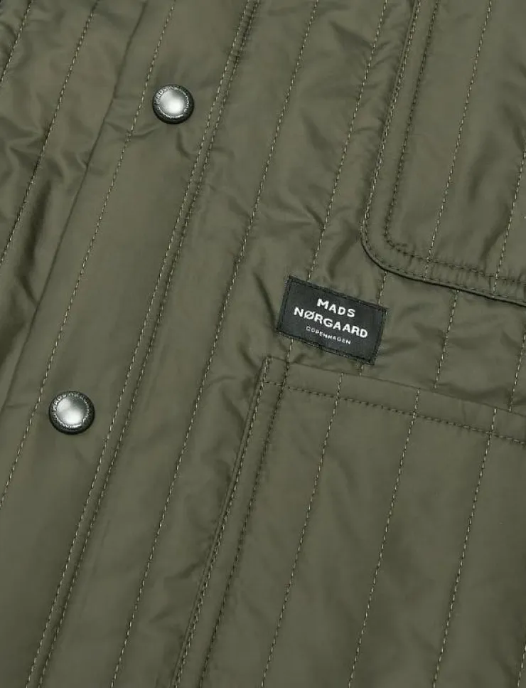 Mads Nørgaard Quilt Chore Jacket - Quiltade jackor| Overshirts