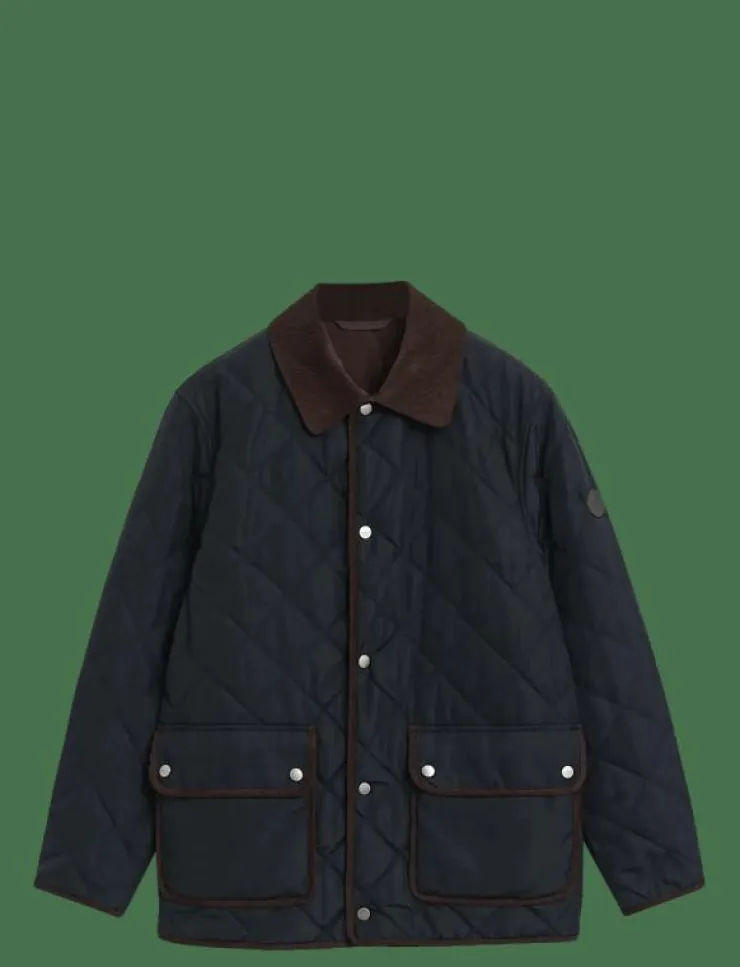 GANT QUILTED FLEECE JACKET - Quiltade jackor| Jackor & Rockar