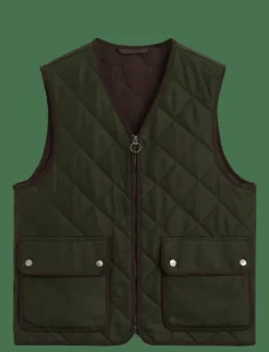 GANT QUILTED FLEECE VEST - Västar| Jackor & Rockar