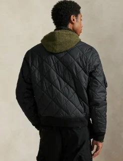 Polo Ralph Lauren Jackor & Rockar|Quilted Jacquard Bomber Jacket - Quiltade jackor