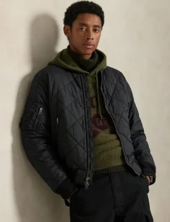 Polo Ralph Lauren Jackor & Rockar|Quilted Jacquard Bomber Jacket - Quiltade jackor