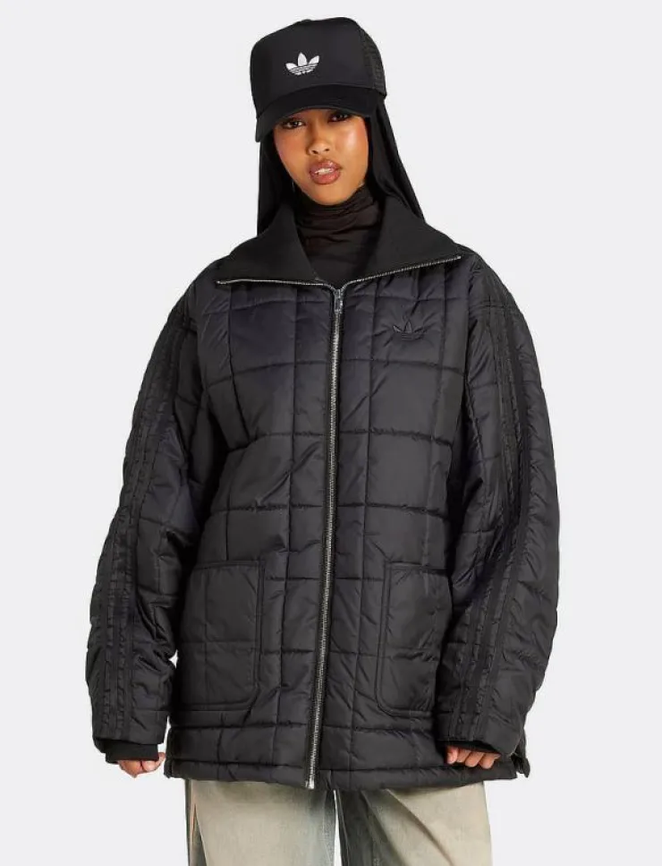 Kvinnor adidas Originals Jackor|QUILTED JKT - Dunjackor