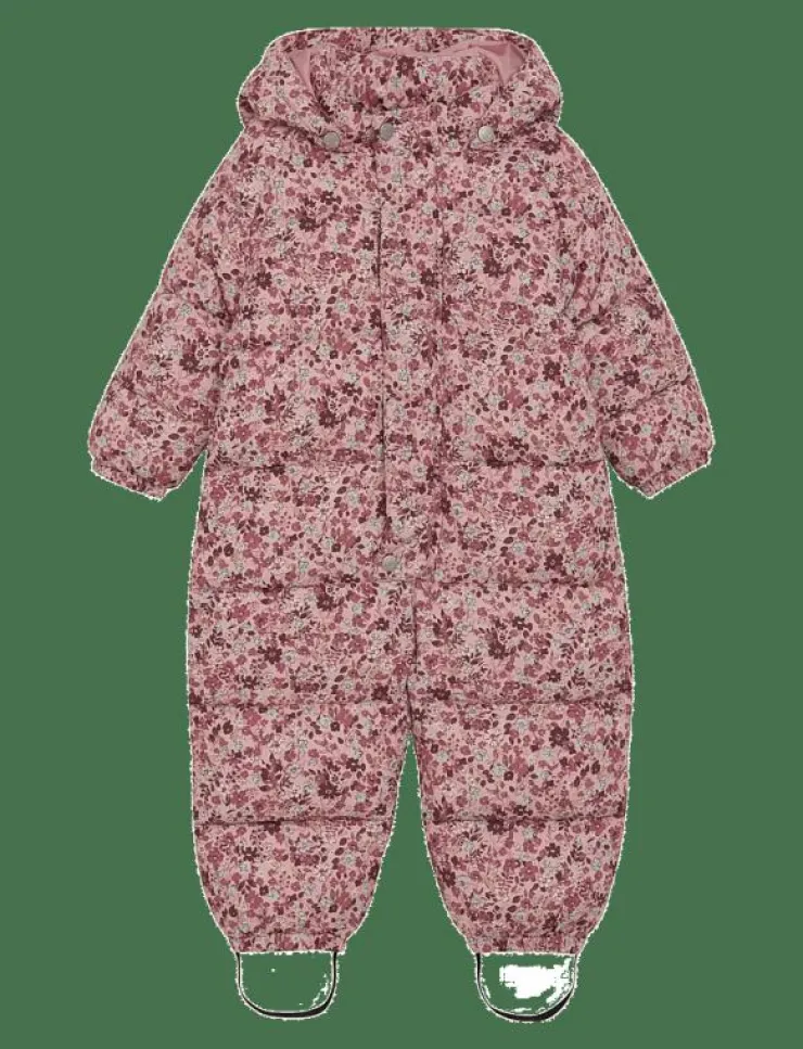 Minymo Quilted Suit AOP - Overaller|Barn Overaller
