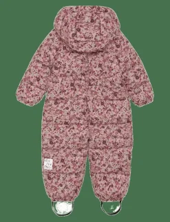Minymo Quilted Suit AOP - Overaller|Barn Overaller