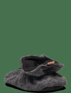 Barn Melton Babytossor|Quilted textile slippers - Baby tossor