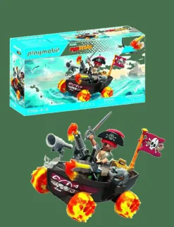 PLAYMOBIL Racing Pirate Boat - City Life|Barn Playmobil Leksaker