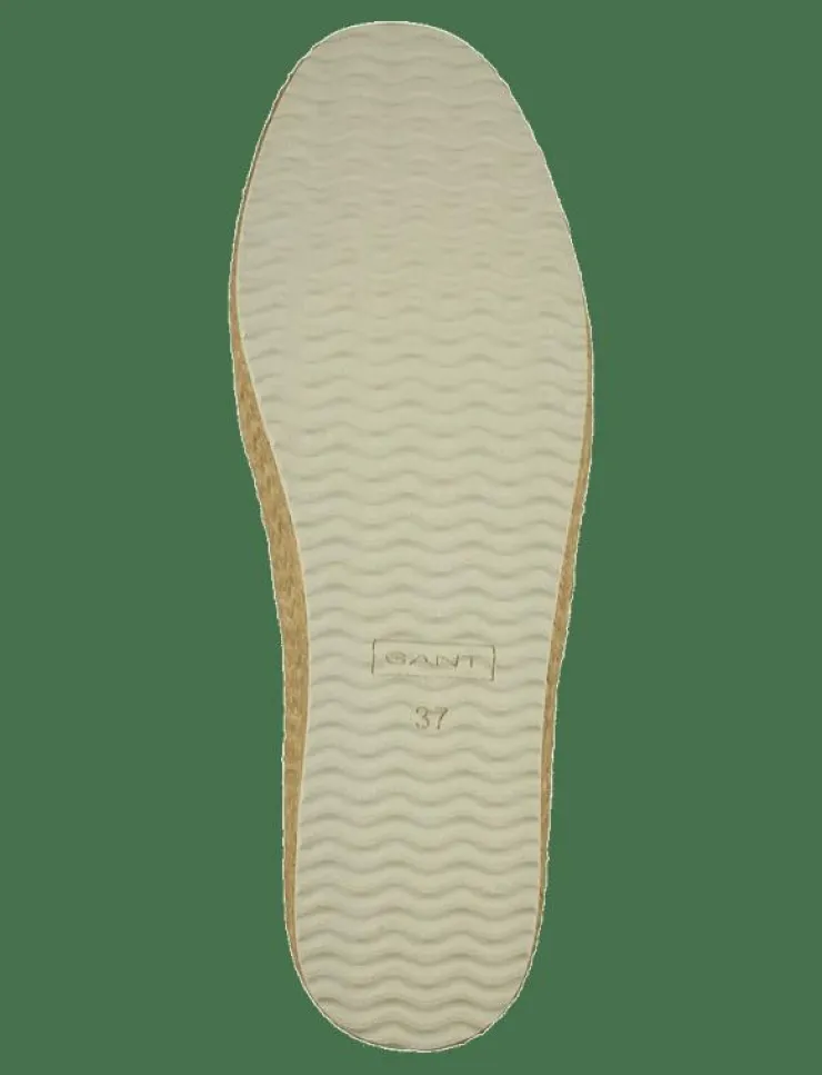 Kvinnor GANT Espadrillos|Raffiaville Espadrille - Platta espadriller