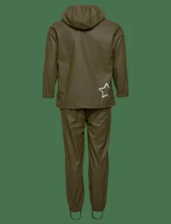 En Fant Rainwear Set Solid - Regnställ|Barn Regnkläder
