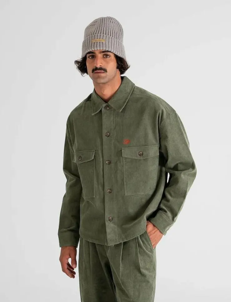 Prohibited Ranger Corduroy Overshirt - Långärmade|Kvinnor Kläder|Overshirts