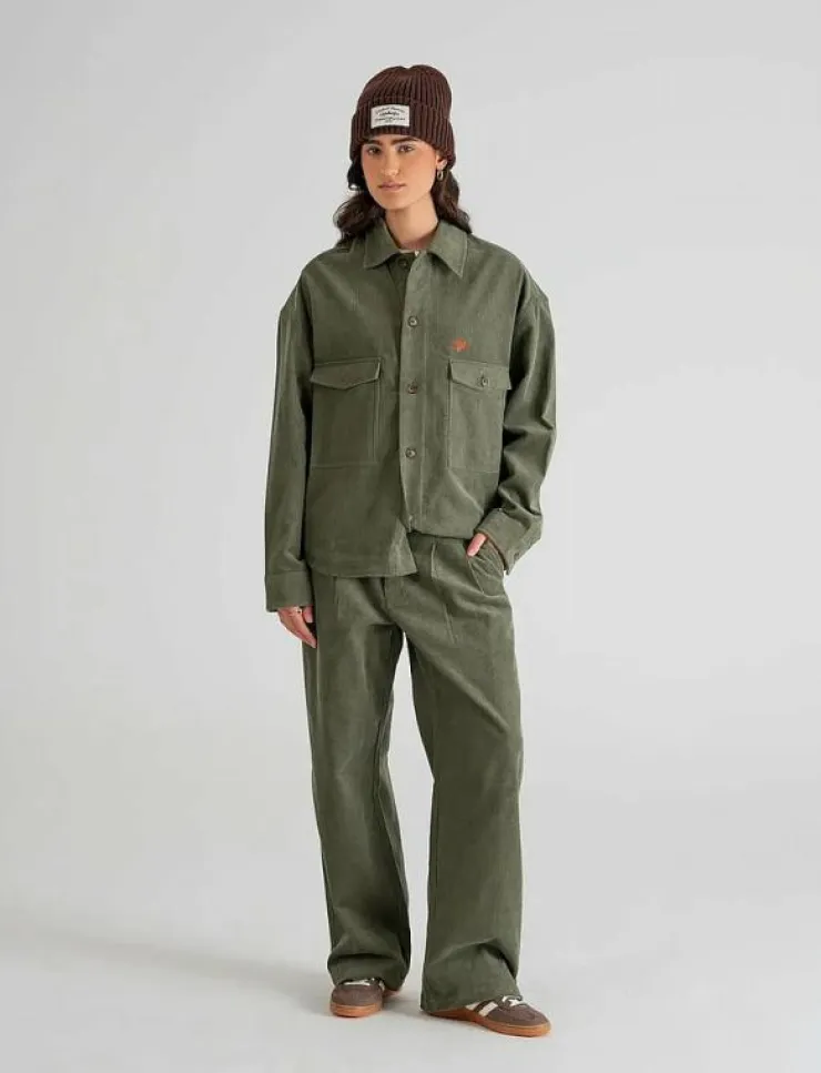 Prohibited Ranger Corduroy Overshirt - Långärmade|Kvinnor Kläder|Overshirts