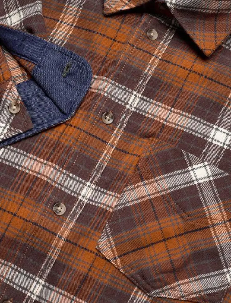 MCS Ray reg co pe M SHIRT - Rutiga skjortor| Skjortor