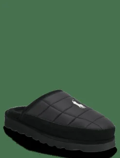 Polo Ralph Lauren Inneskor|Reade Suede-Trim Quilted Scuff Slipper - Inneskor