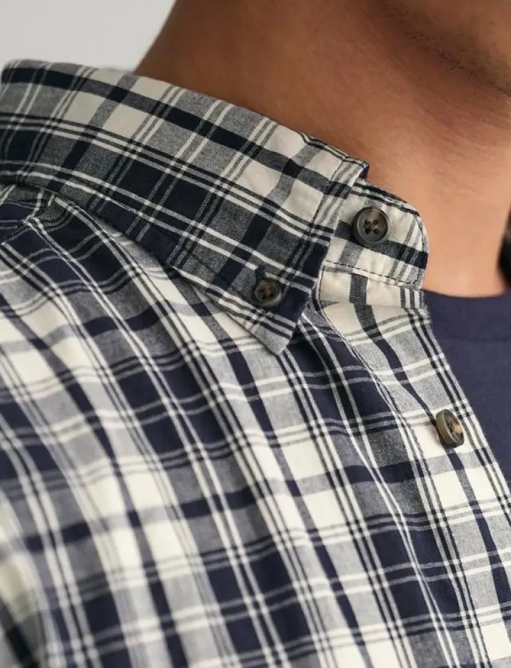 GANT Skjortor|REG ARCHIVE POPLIN PLAID SHIRT - Rutiga skjortor